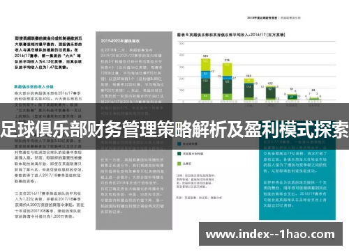 足球俱乐部财务管理策略解析及盈利模式探索 足球俱乐部财务管理策略解析及盈利模式探索